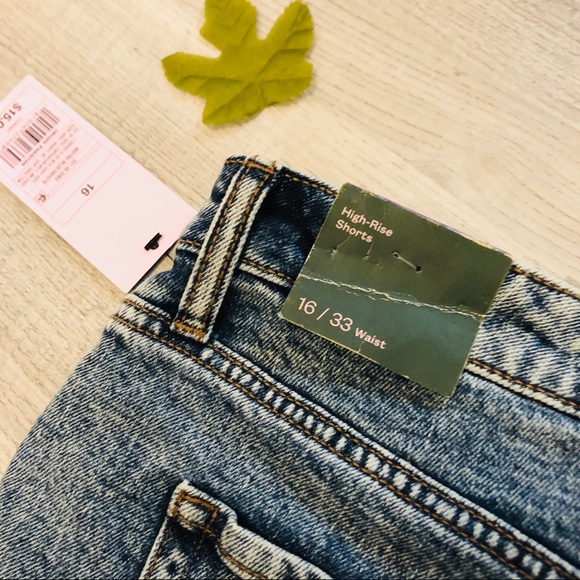 Target High Rise Jean Shorts - Picture 6 of 6